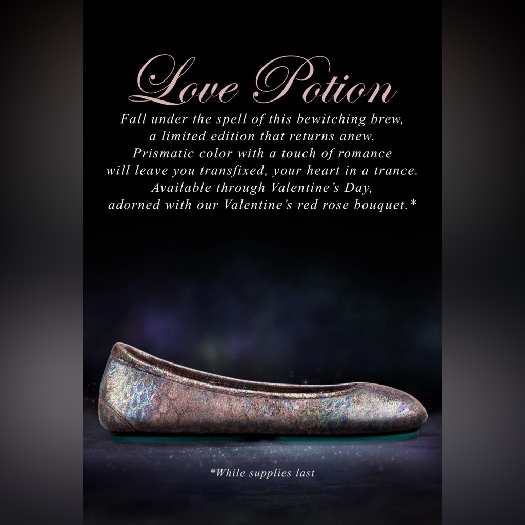 Tieks Limited Edition Love Potion Sz 9